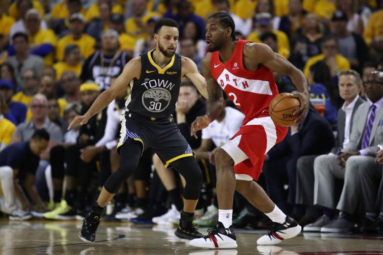 Kawhi Leonard and the Toronto Raptors will look to close out the 2019 NBA Finals on Monday night and clinch the organization's first title on their home court. 