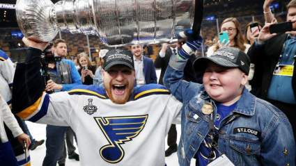 WATCH: Blues Offer Stanley Cup to Laila Anderson After Game 7