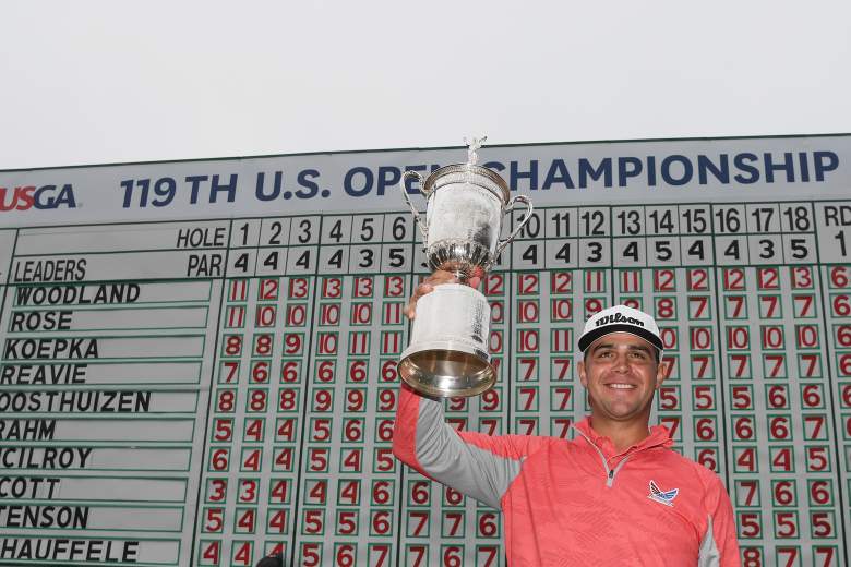 Gary Woodland captured his first major title on Sunday, winning the 119th U.S. Open Golf Championship at Pebble Beach Golf Links.