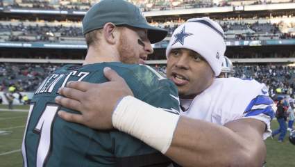 Carson Wentz Displays True Feelings on Cowboys-Eagles Showdown