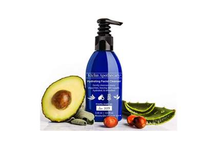 organic hydrating facial cleanser