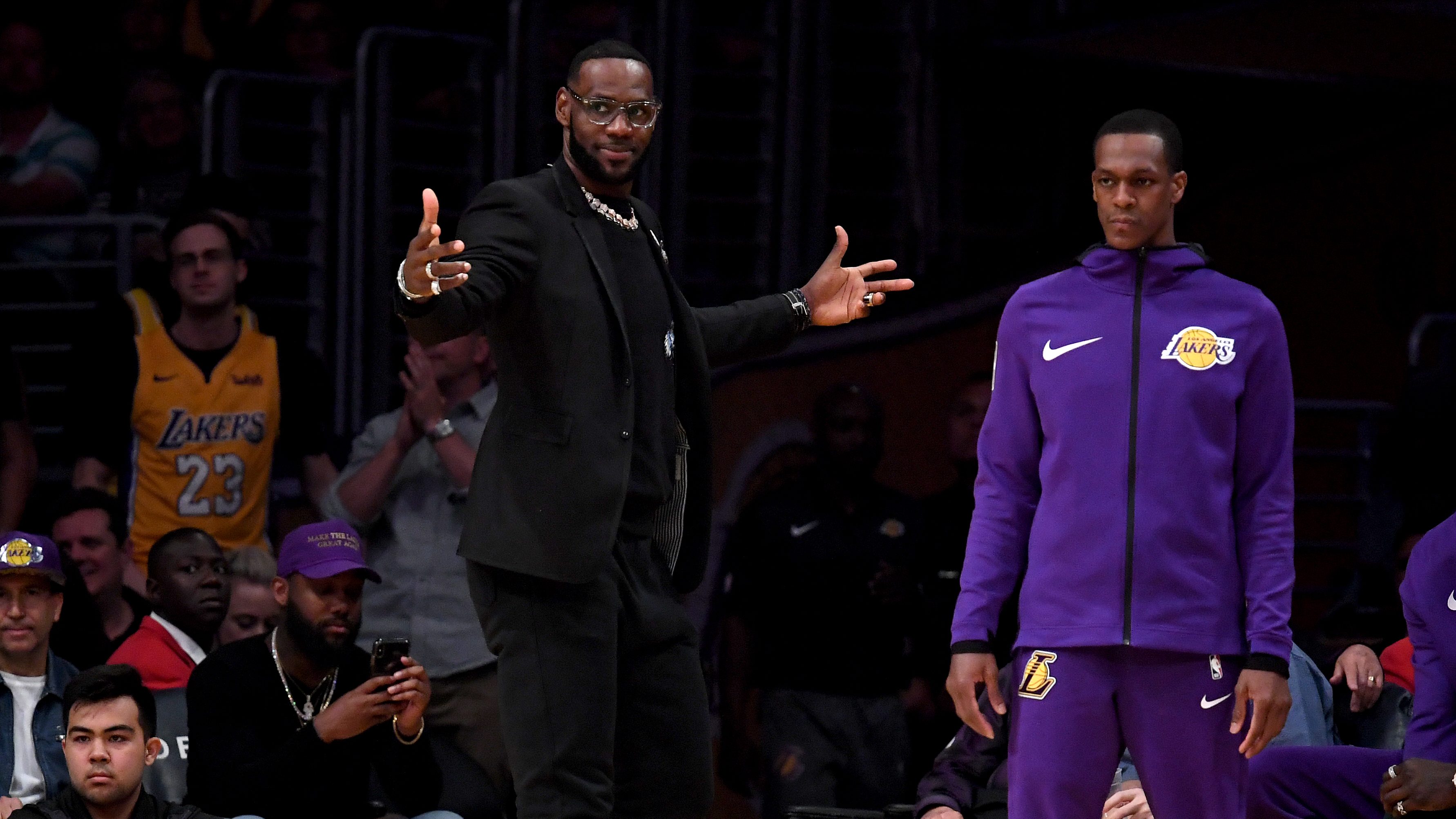 Rajon Rondo Explains Rift Between LeBron James And Young Lakers