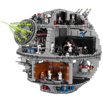 LEGO Star Wars Death Star 75159 Space Station Building Kit with Star Wars Minifigures