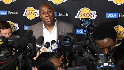 Magic Johnson Can’t Be Part of Lakers’ Kawhi Leonard Free Agency Meeting