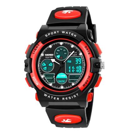SOKY LED 50M Waterproof Digital Sport Watches for Kids