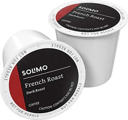 solimo dark roast k-cup