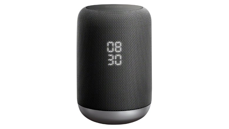 smart speaker with clock