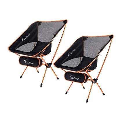portable folding camping chair