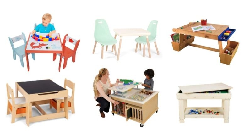 18 Awesome Kid S Activity Tables Your, Toddler Activity Table With Storage