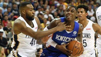 Knicks’ R.J. Barrett Gets Huge Compliment from Teammate, Bobby Portis