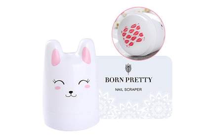 Stamp that looks like a white bunny