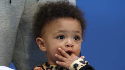 Serena Williams Daughter, Olympia, Shows off Adorable Tennis Swing