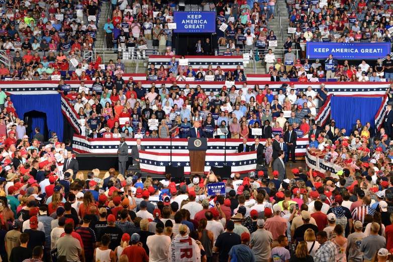 How Many Were at Trump’s Greenville NC Rally? Crowd Photos | Heavy.com