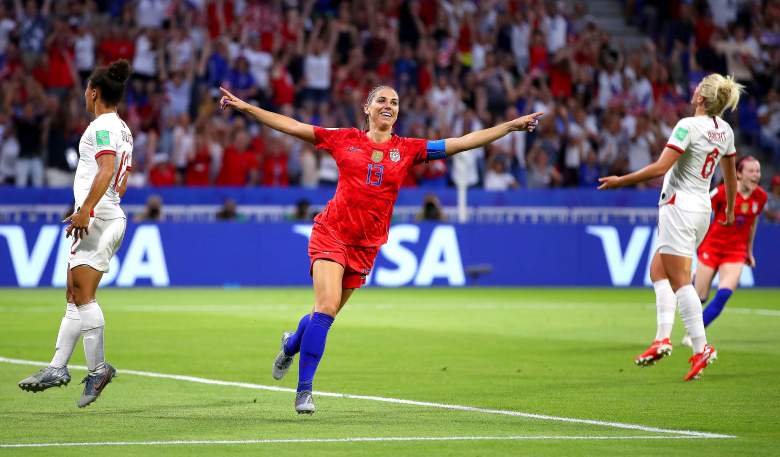 Alex Morgan's goal propelled the USWNT to a 2-1 win over England in Tuesday's World Cup Semifinal match.