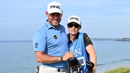 Lee Westwood’s Girlfriend, Helen Storey, Is His Caddie