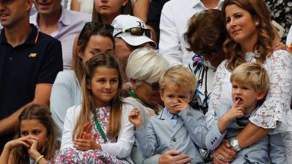 Roger Federer’s Kids Include 2 Sets of Twins