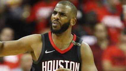 OKC Thunder: Chris Paul Reacts To Rockets Trade, Spotted Wearing OKC Shirt