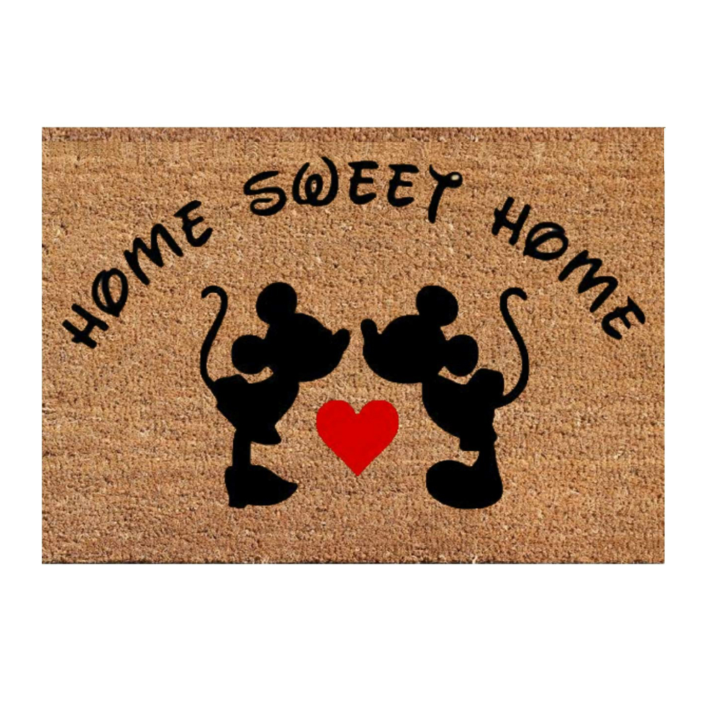 Disney Housewarming Gift Disney Welcome Mat Disney Doormat Beauty & The Beast 