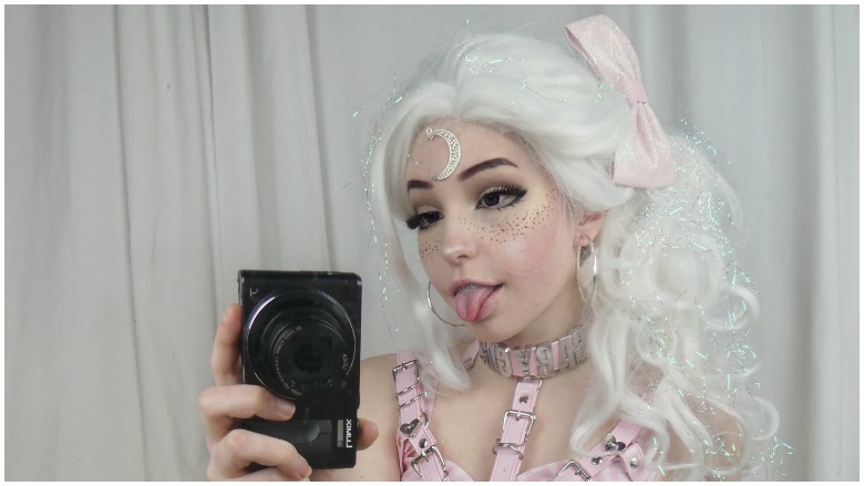 Why was belle delphine banned from instagram