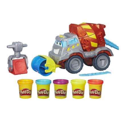Play-Doh Max The Cement Mixer Toy Construction Truck