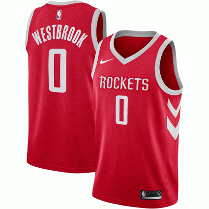 russell westbrook rockets icon jersey