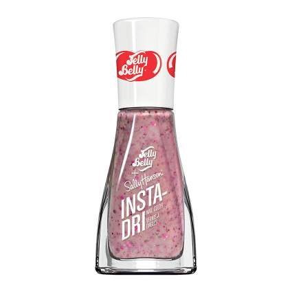 pink Sally Hansen nail polish bottle