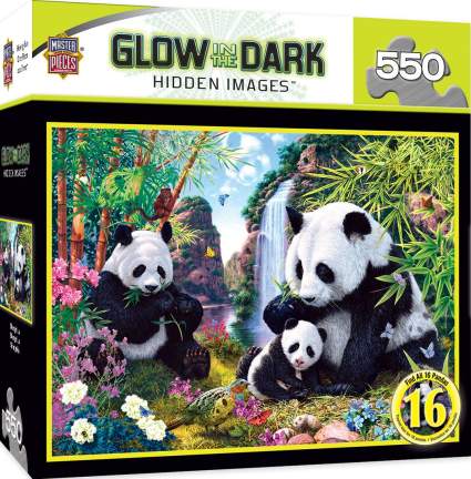 Hidden Images Glow in The Dark Jigsaw Puzzle