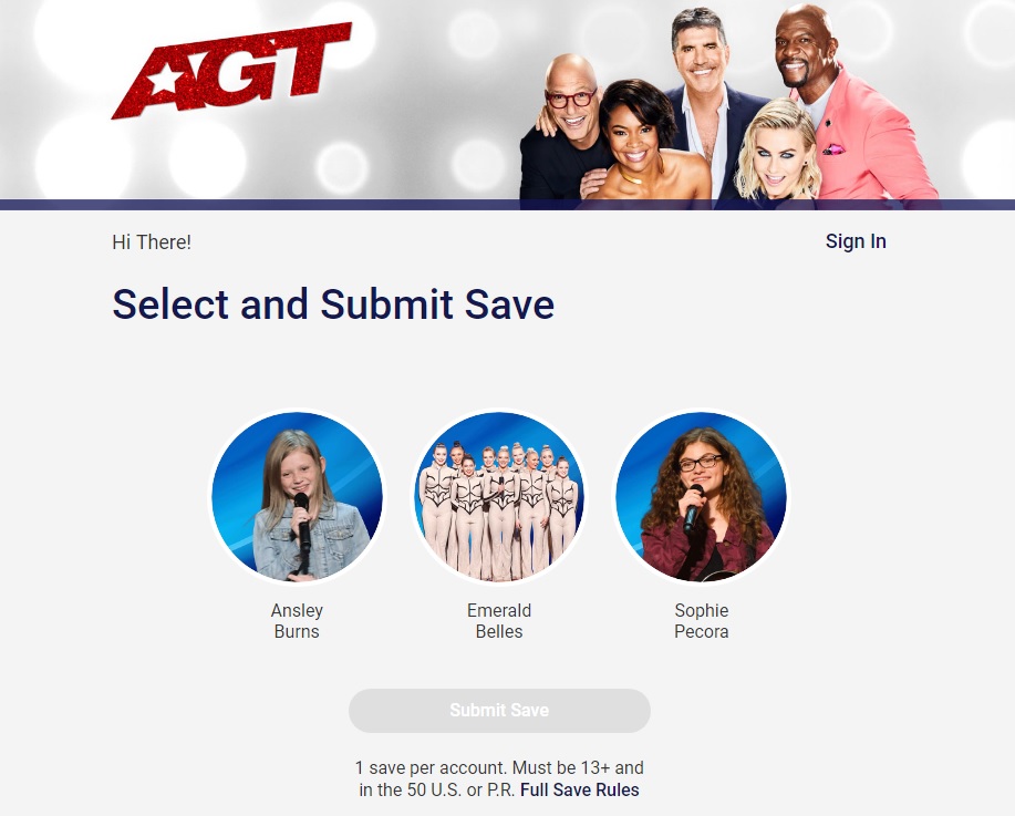 AGT Voting App 2019 How to Vote for America's Got Talent Dunkin Save