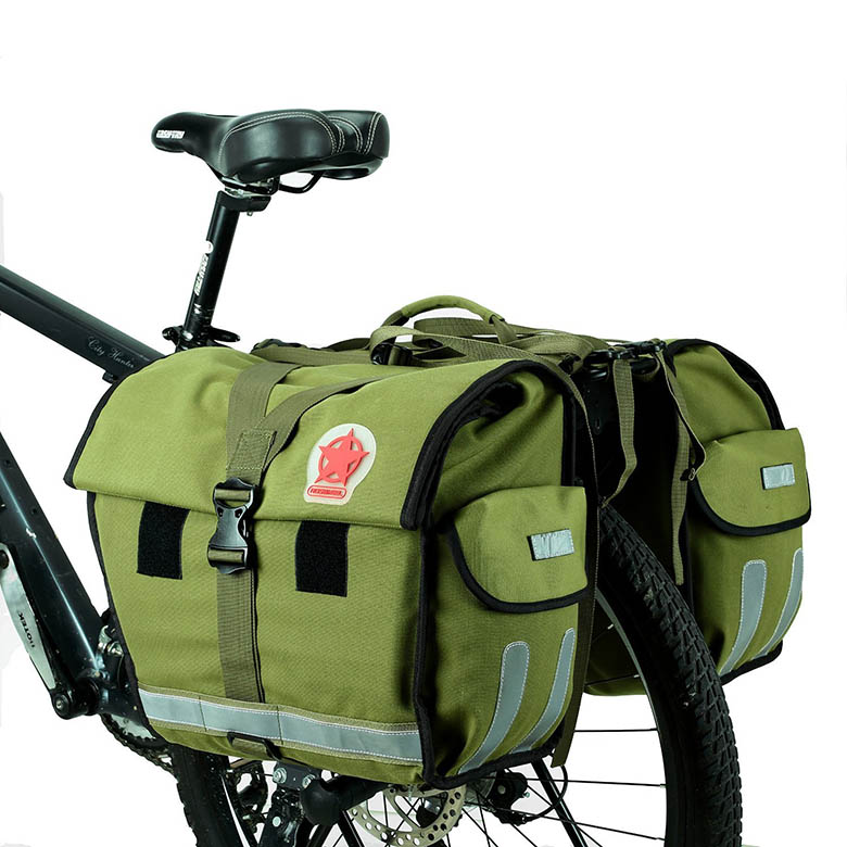 double bike panniers