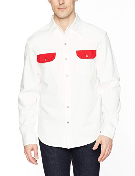 LOBINCS Mens Dress Shirts Autumn Men Denim Shirt Mens Long Sleeve Soft  Cotton Slim Jeans Shirts Male Cowboy Shirt (Color : 1, Size : X-Large) :  Buy Online at Best Price in