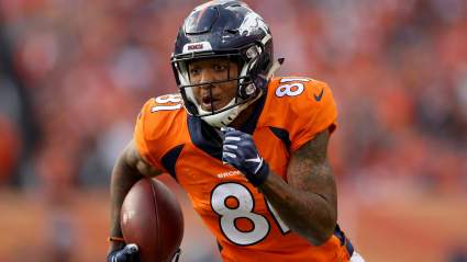 WATCH: Broncos WR Makes Insane One-Handed TD Grab at Practice