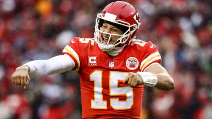 Patrick Mahomes Celebrates Chiefs’ Win with Jonas Brothers