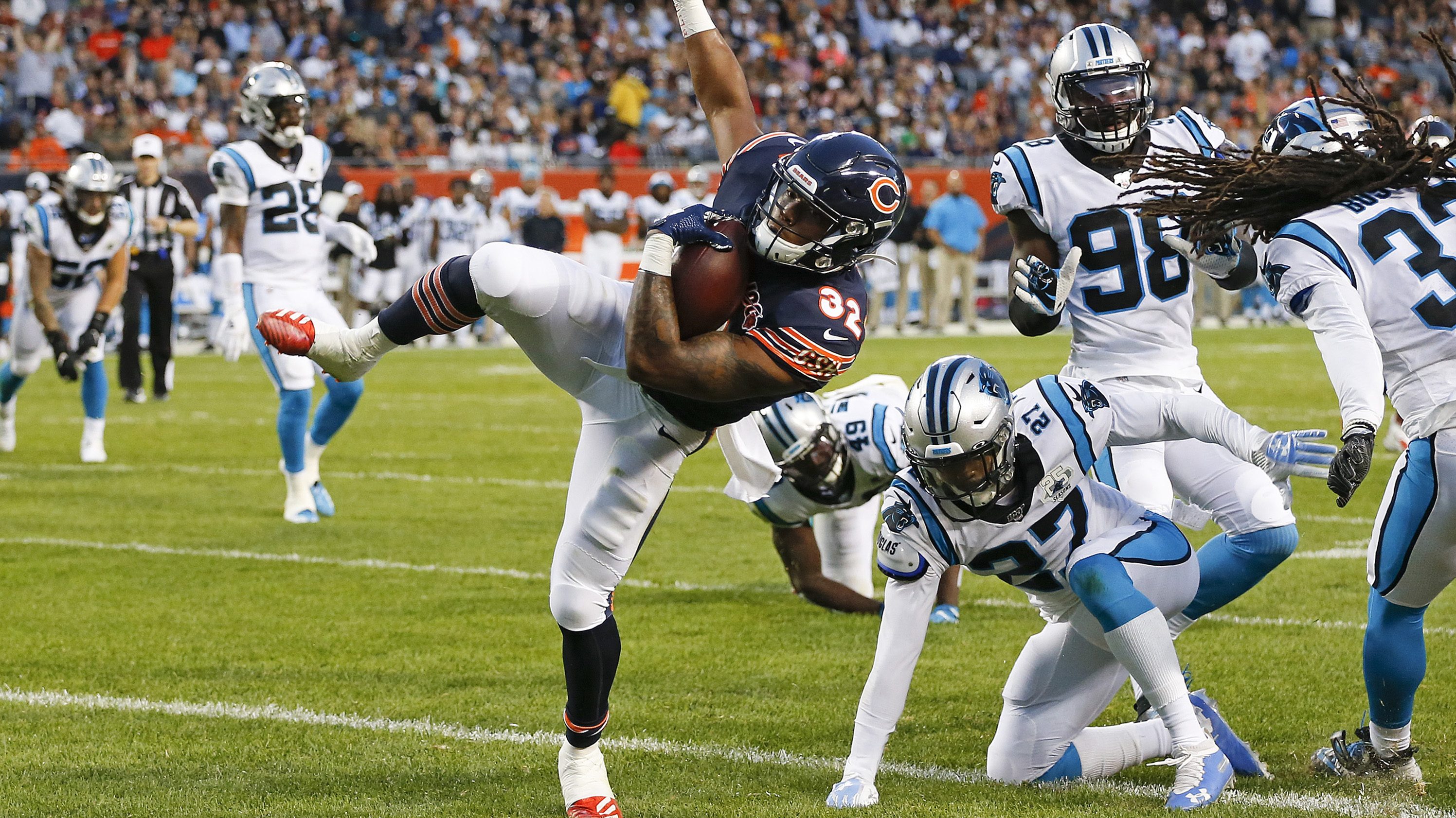 David Montgomery Fantasy Outlook When to Draft Bears RB