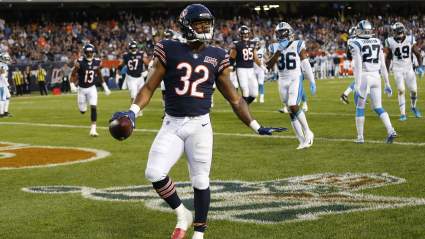 WATCH: Bears RB David Montgomery Scores First Career TD