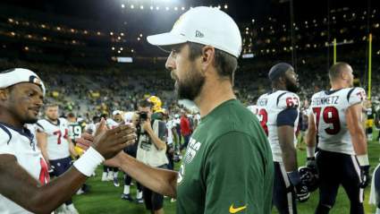 Aaron Rodgers Will Miss Preseason Debut vs. Ravens (Back Tightness)