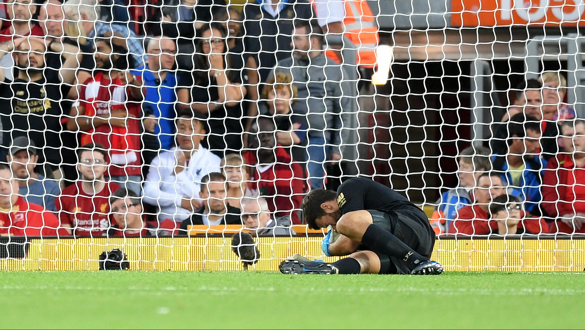 Liverpool Goalkeeper Alisson Suffers Injury In Opening Match [WATCH]