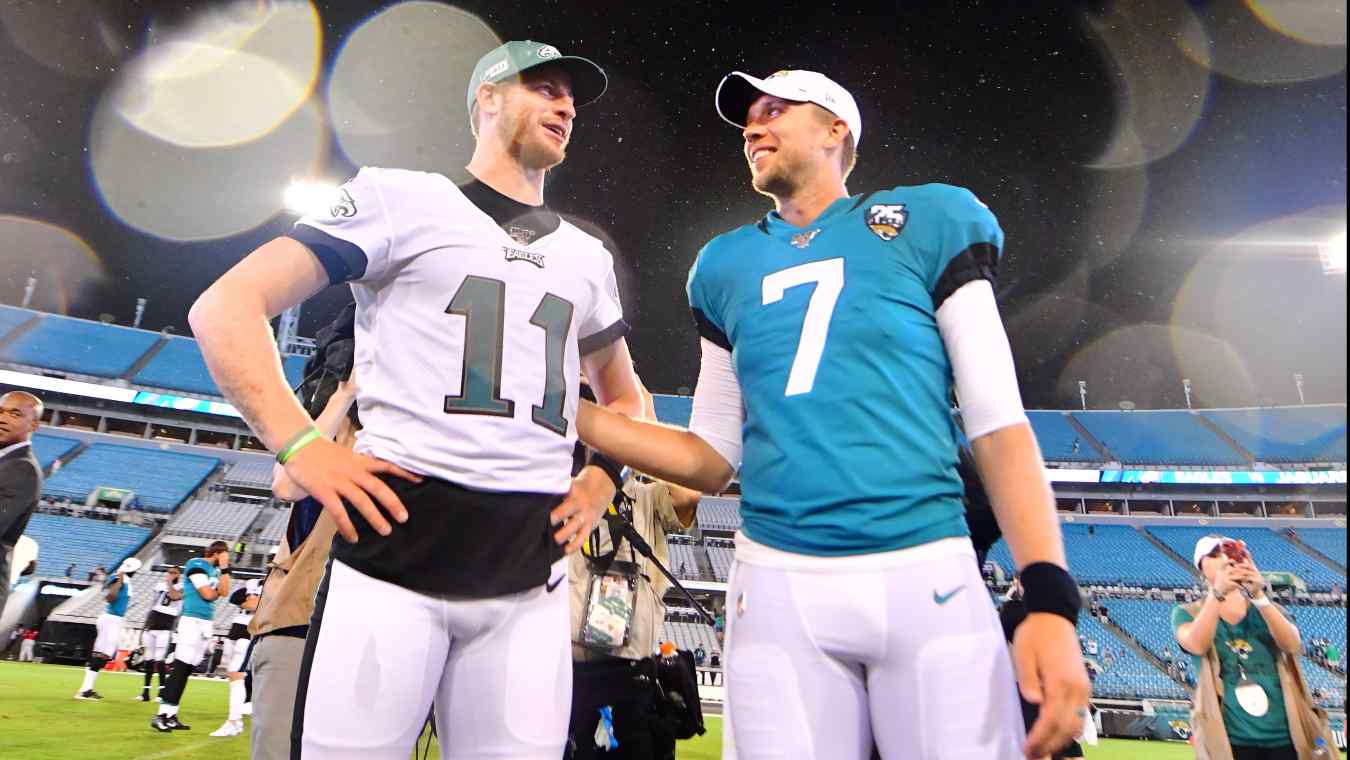 Carson Wentz Delivered Special Message to Nick Foles