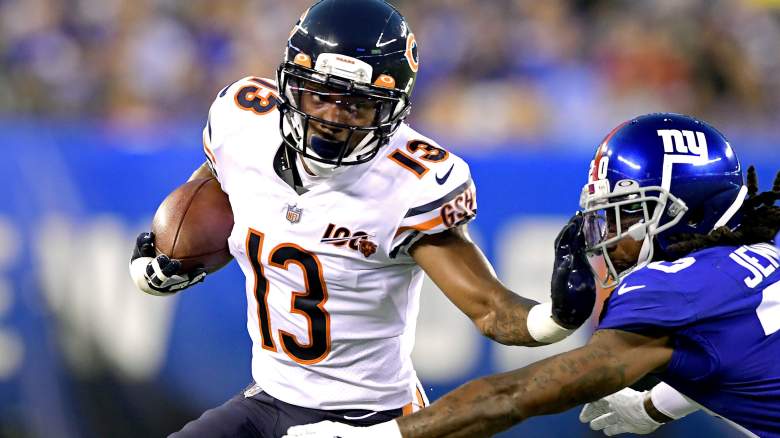 Chicago Bears Wide Receiver Marvin Hall