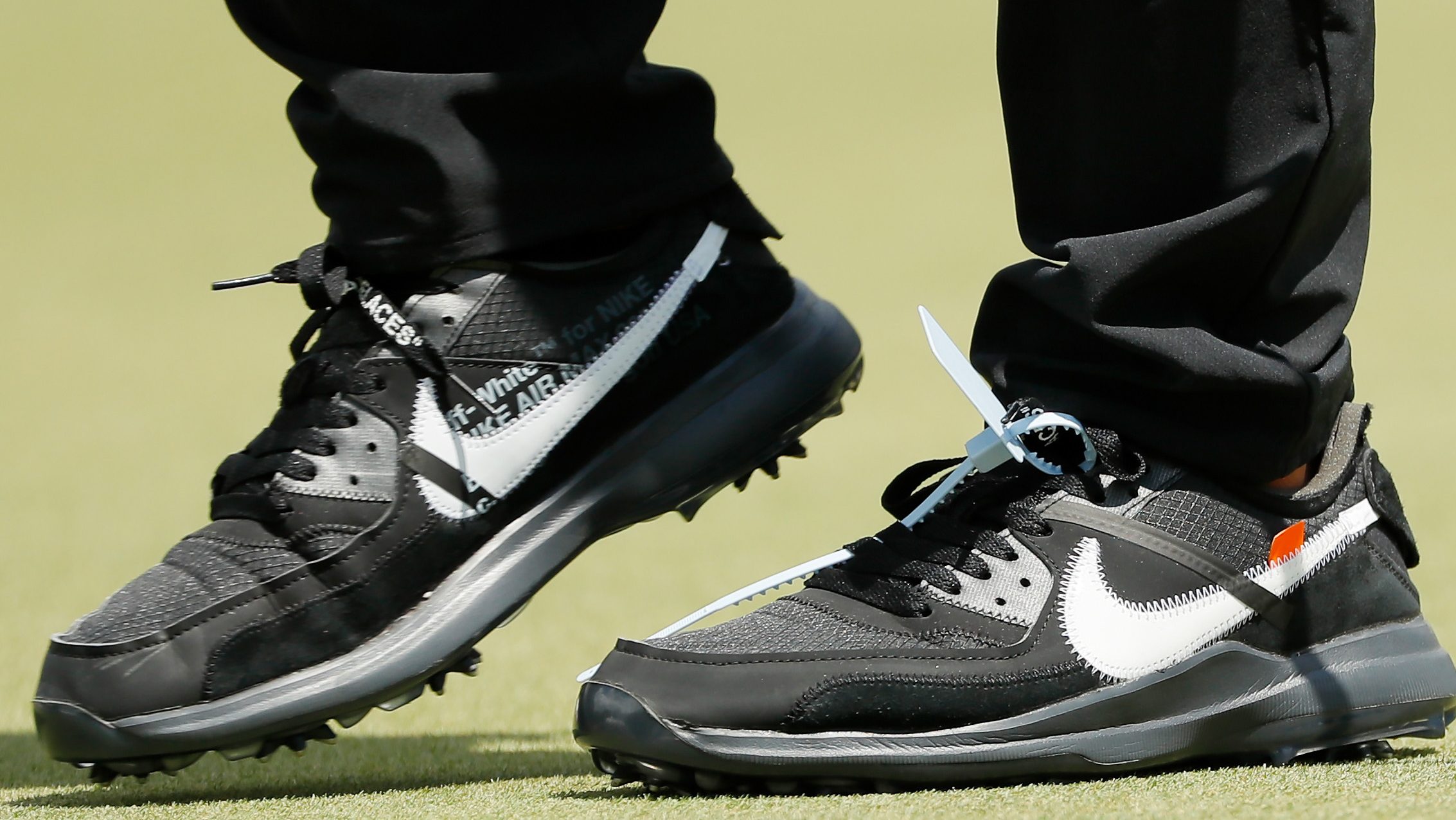 Brooks Koepka’s Shoes Golfer Rocks Nike OffWhite Tags