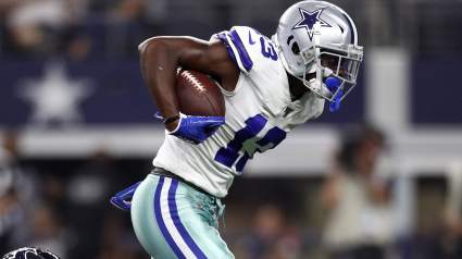 Cowboys WR Michael Gallup Scores Circus-Like TD vs. Giants [WATCH]