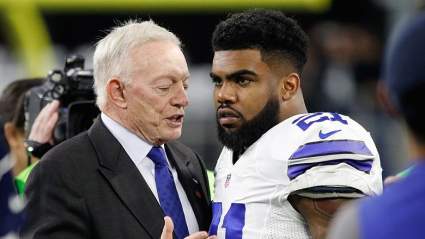 Jerry Jones Comments on Zeke Elliott’s Holdout: ‘It’s a Marathon’
