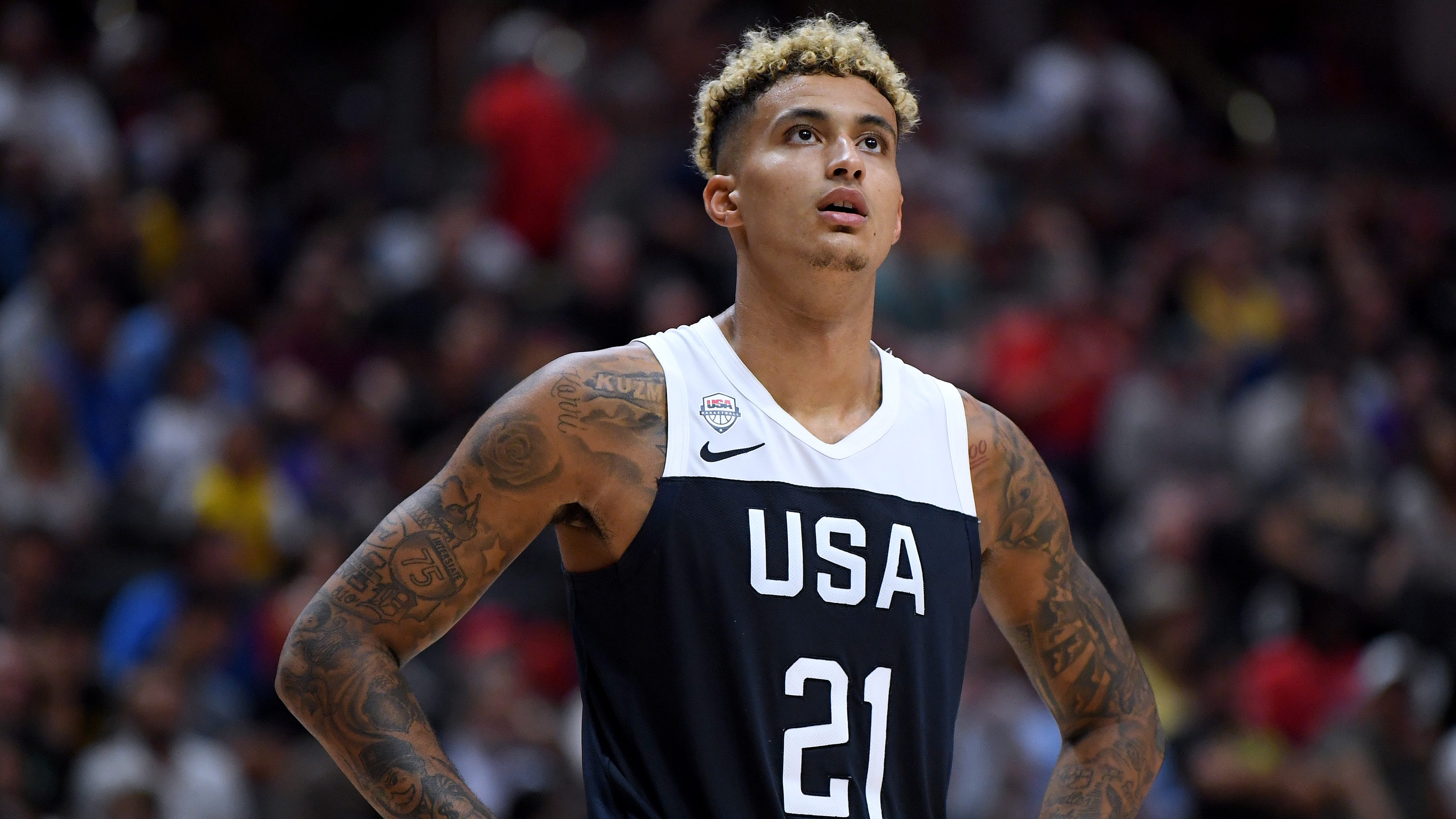 Kyle kuzma team usa hot sale jersey