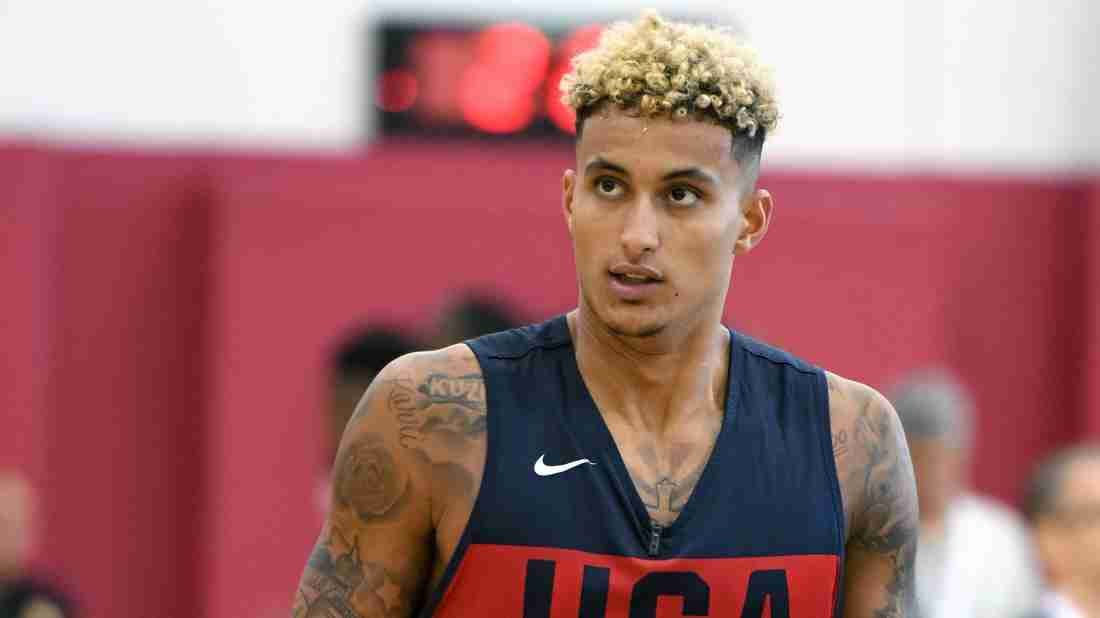 Kyle Kuzma Throws Down Nasty Dunk at USA Basketball Camp