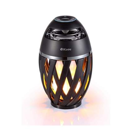 LED Flame lamp and bluetooth speaker