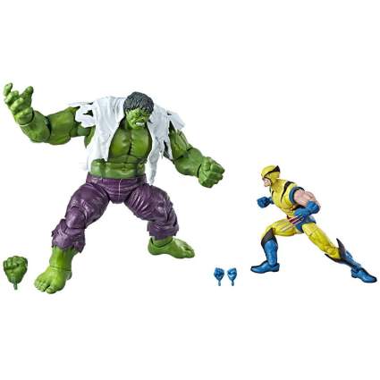 Marvel Legends 80th Anniversary Wolverine and Hulk 6-Inch Action Figures