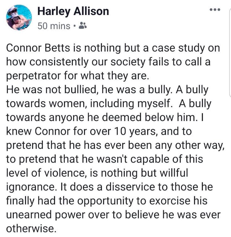Connor Betts hit list