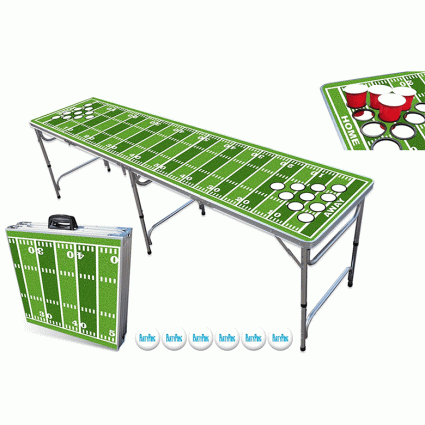 beer pong football table