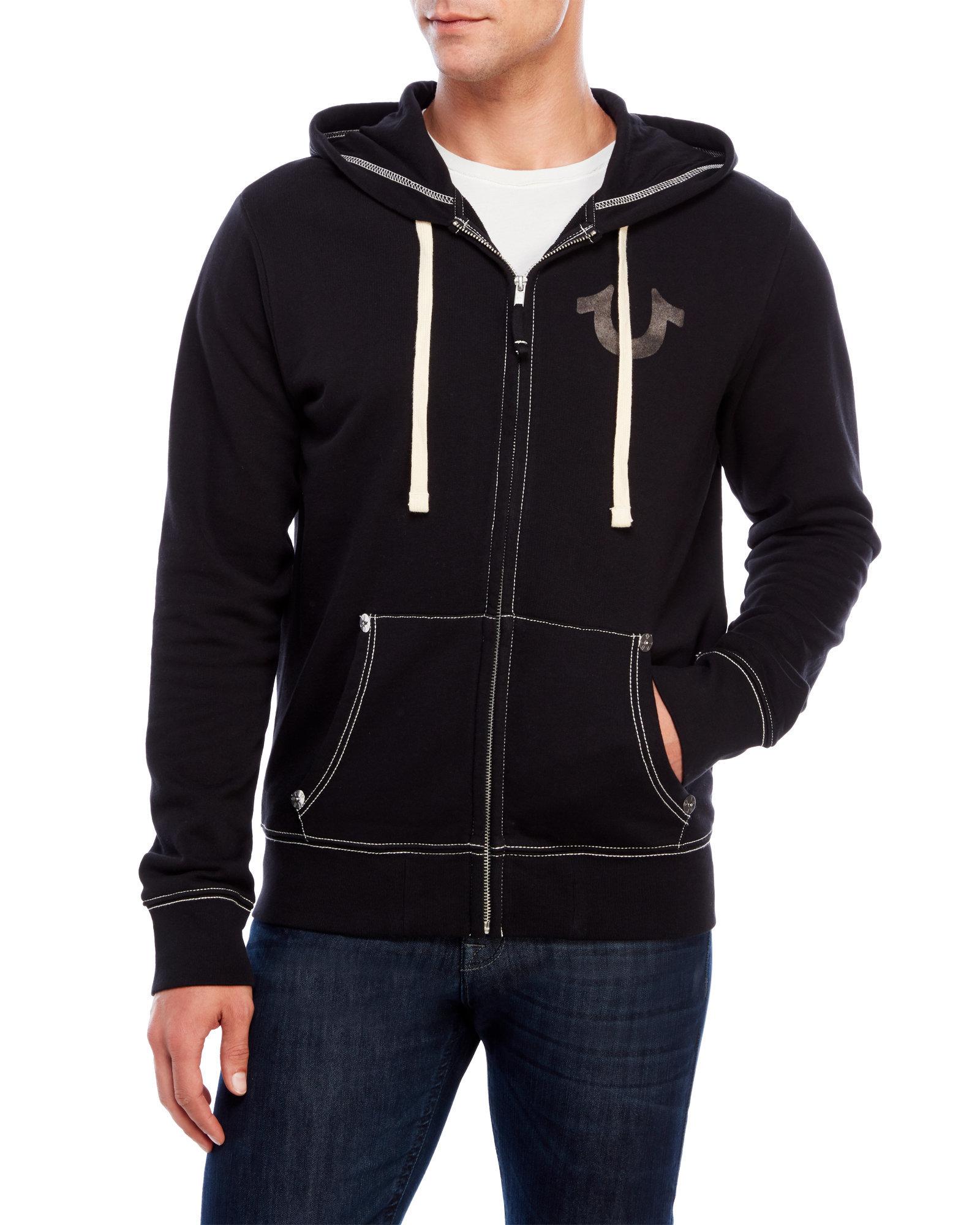 best black zip up hoodie