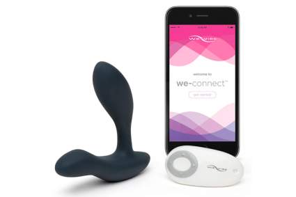 We-Vibe Vector toy with smartphone