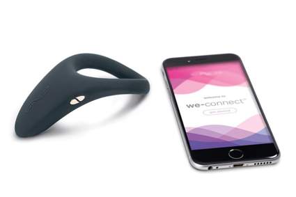 verge vibrating ring by We-Vibe with smartphone control app